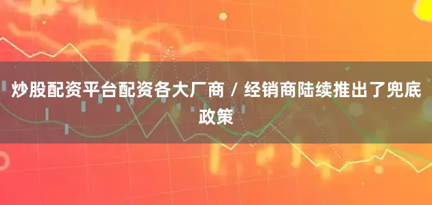 炒股配资平台配资各大厂商 / 经销商陆续推出了兜底政策